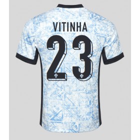 Portugal Vitinha #23 Borta Kläder EM 2024 Kortärmad
